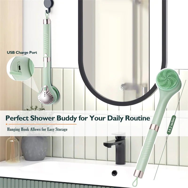 SilkScrub™ |Oplaadbare borstel voor stralende huid - Lumiza