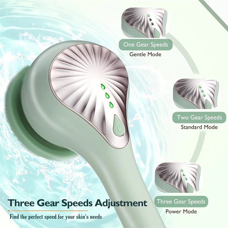 SilkScrub™ |Oplaadbare borstel voor stralende huid - Lumiza