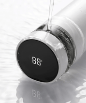 SipSense™ | Thermosfles met Theefilter en Slim Display - Lumiza