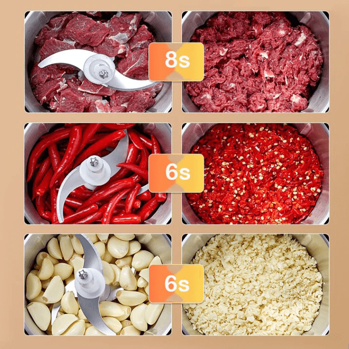 SlicePro™ | Razendsnel hakken, malen en pureren – zonder moeite - Lumiza