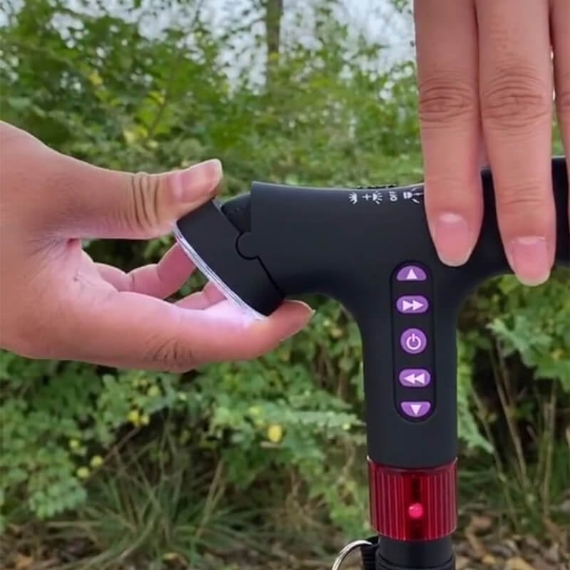 LumaStep™ | Verstelbare wandelstok met licht en alarm