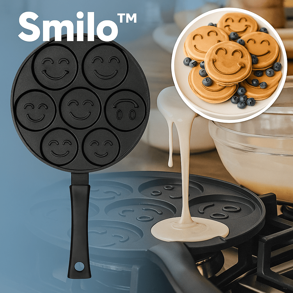 Smilo™ | De pannenkoekenpan die iedereen kent - Lumiza