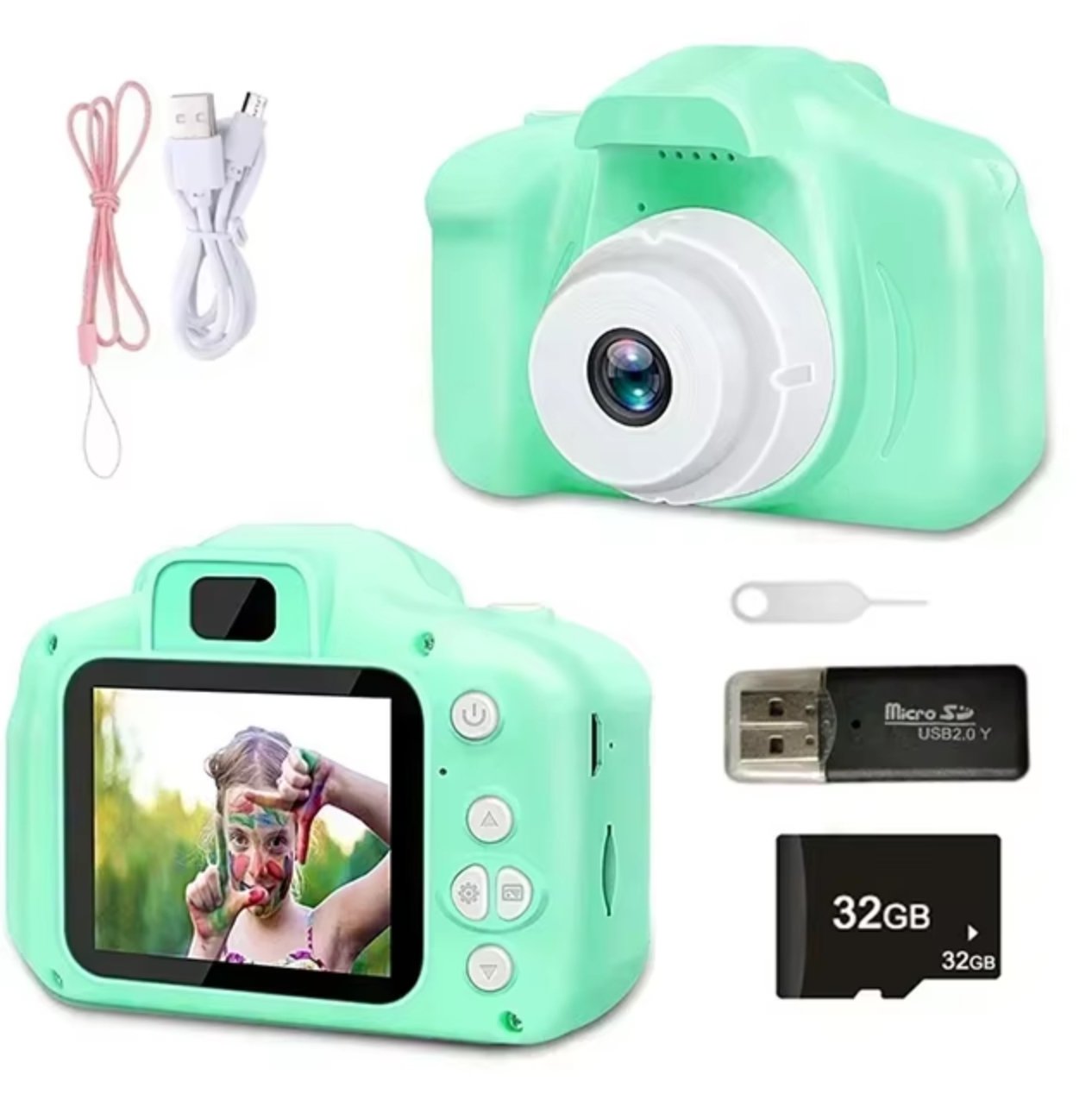 SnapTastic™ | Kinder Camera 32Gb - Lumiza