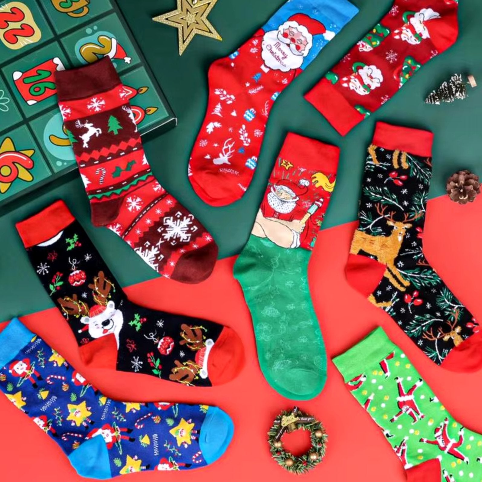 SockJoy™ | 24 Days of Christmas - Lumiza