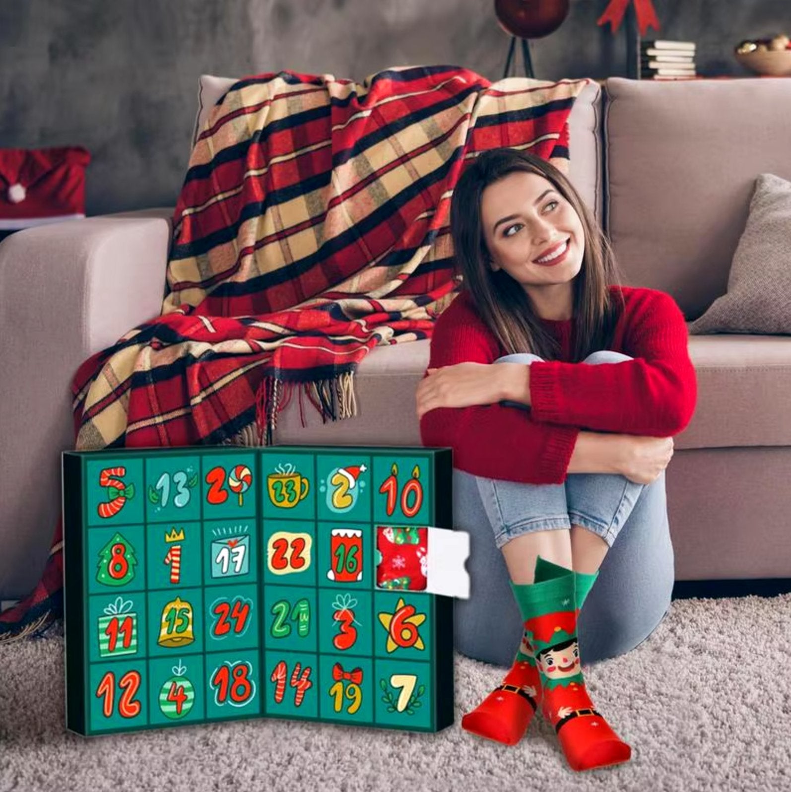 SockJoy™ | 24 Days of Christmas - Lumiza