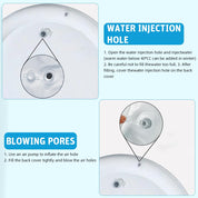 SoftSplash™ | Watermat die Speelt én Kalmeert - Lumiza