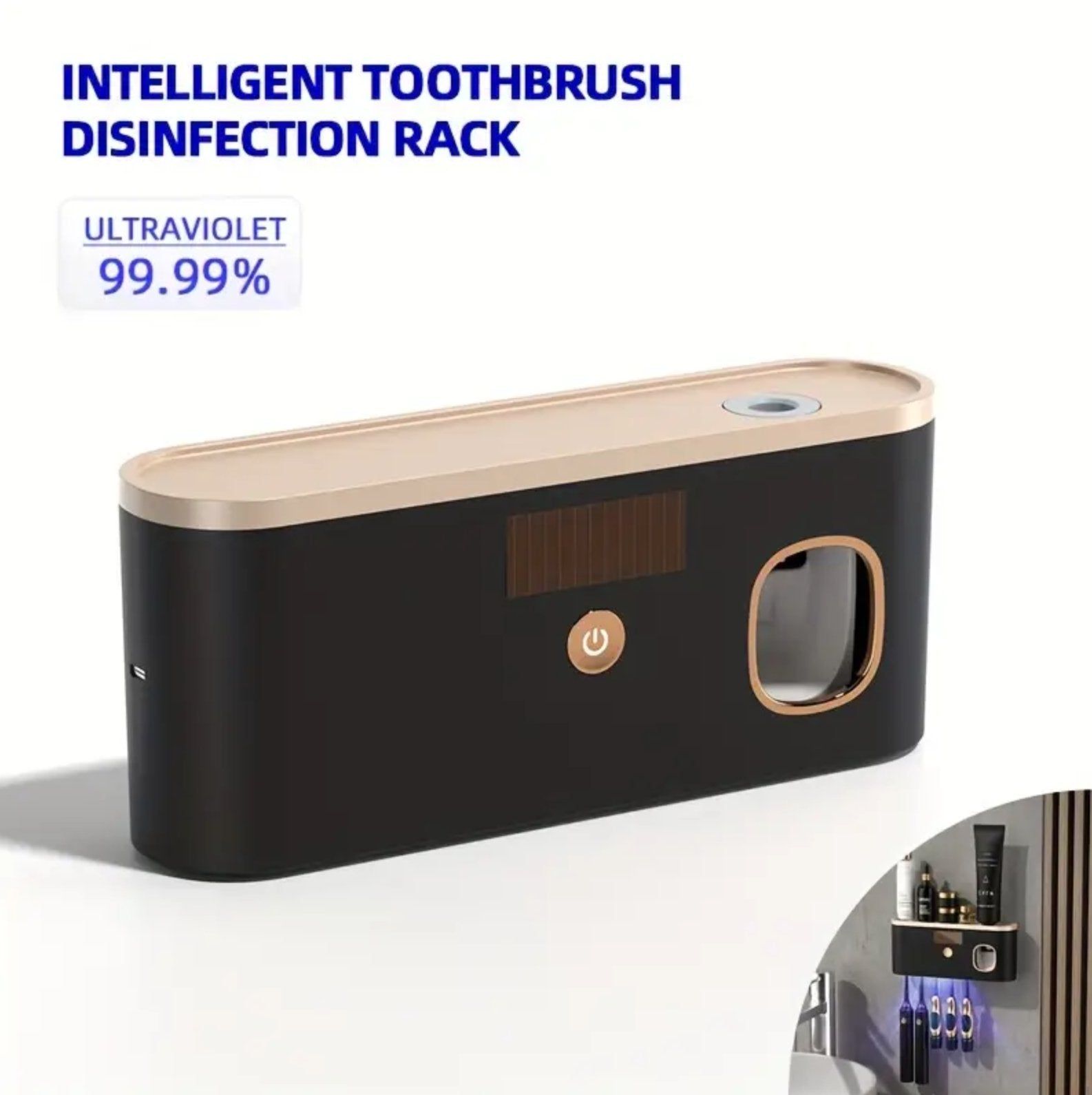 SparkClean™ | UV Slimme Tandenborstelhouder - Lumiza