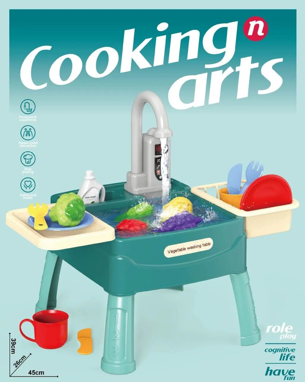 SpetterKeuken™ | Echt stromend water, echt speelplezier - Lumiza