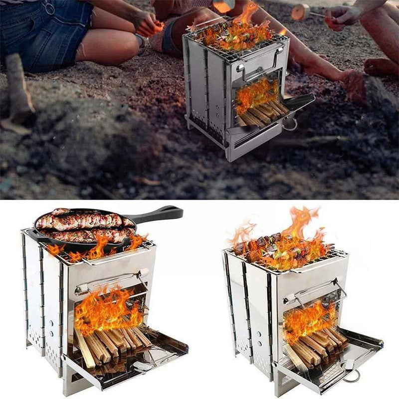 CampFlame™ | Van picknick tot camping in één vouw