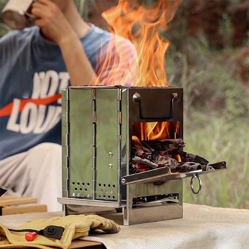 CampFlame™ | Van picknick tot camping in één vouw
