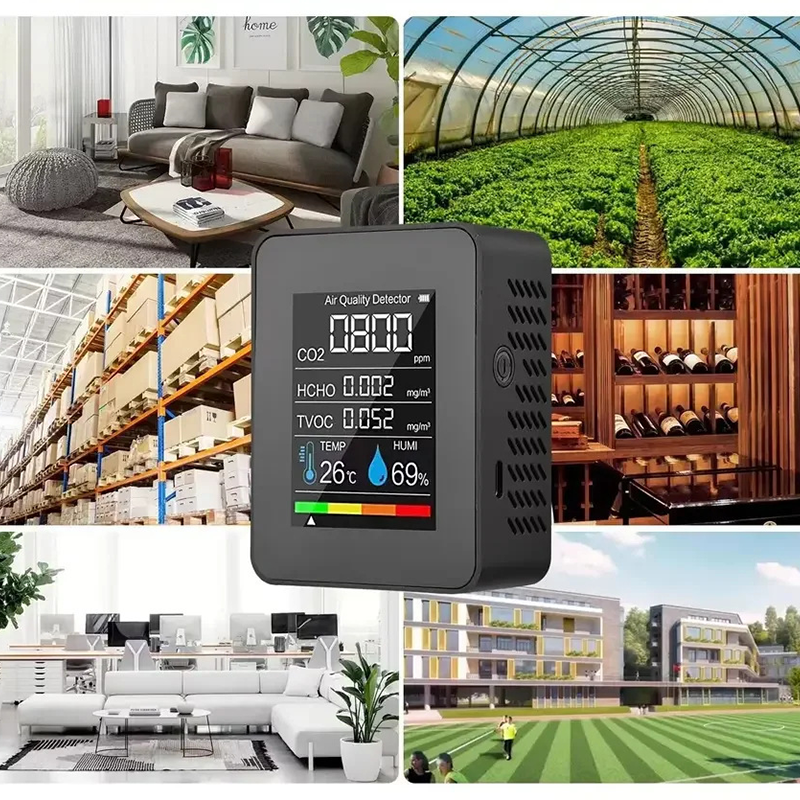 AirSense™ | Vijf luchtwaarden in één oogopslag