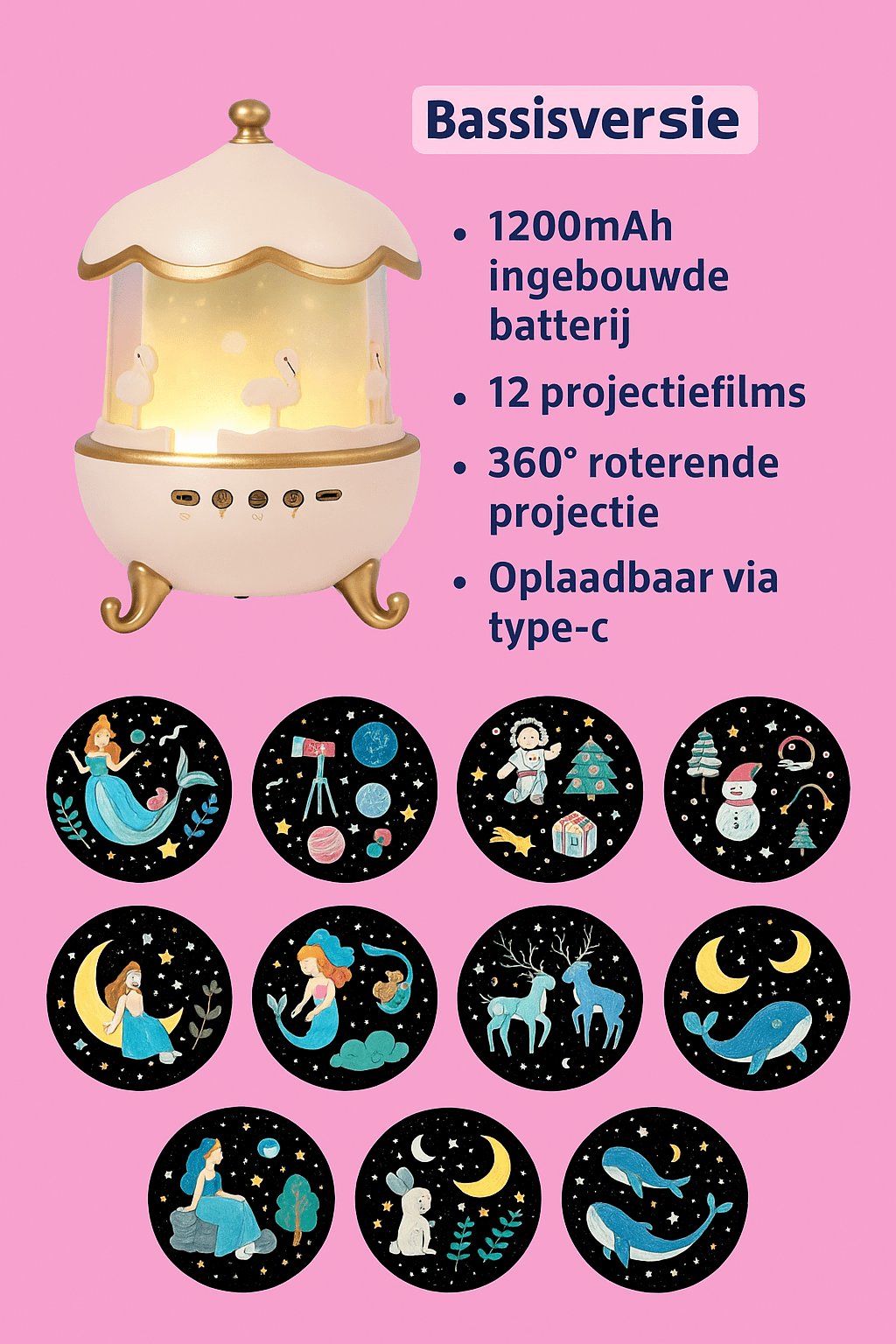 StellarNights™ | Maak van bedtijd een betoverend ritueel - Lumiza