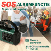 SurvivalWave™ | Duurzame Noodradio 10.000 mAh - Lumiza