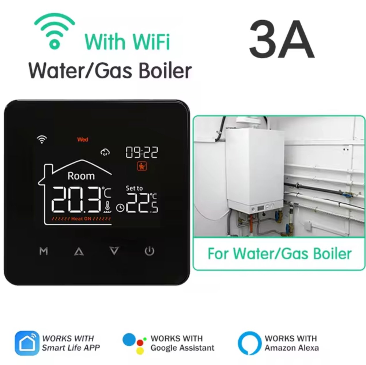 Thermio™ | WiFi Heating Controller - Lumiza