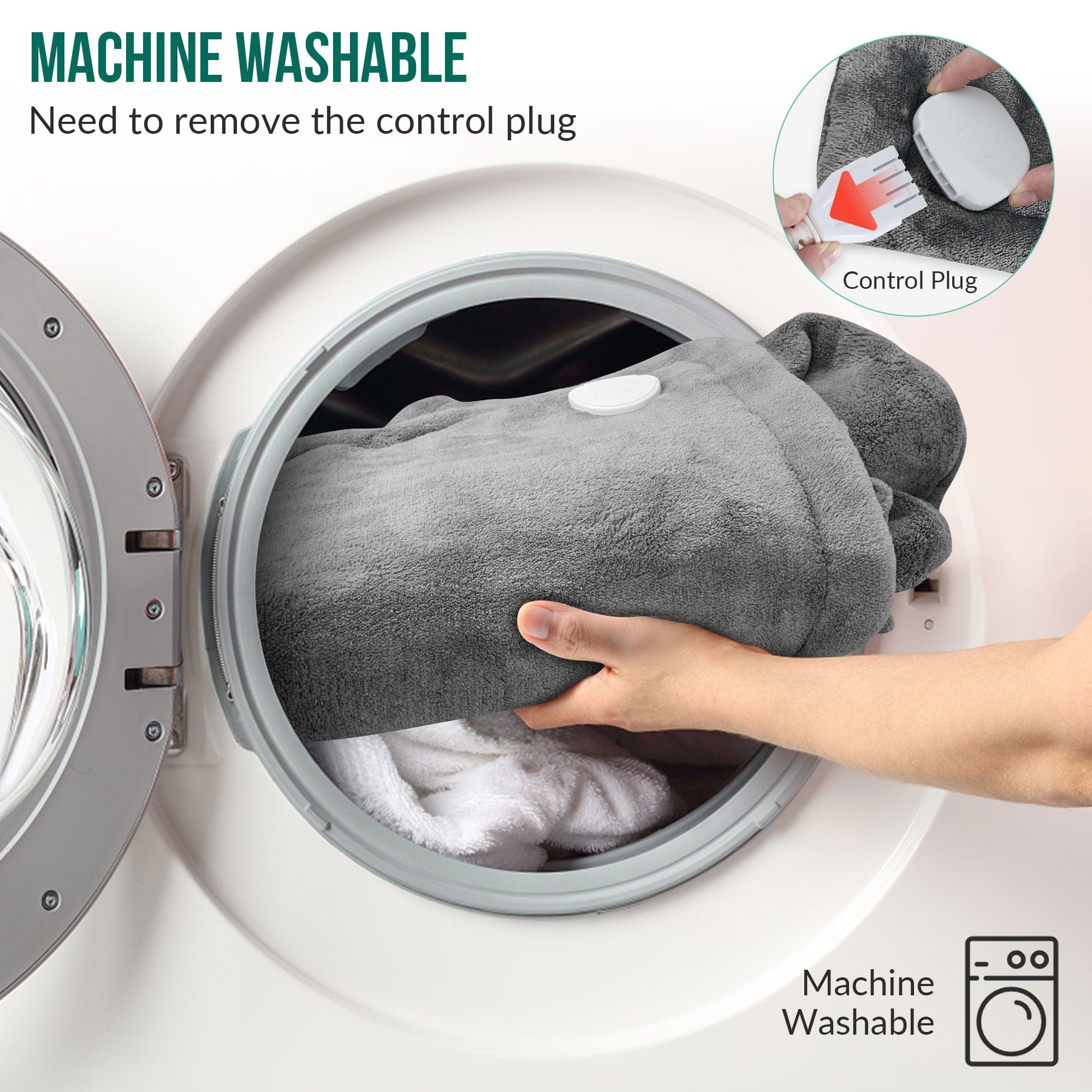 ThermoVest™ | Warmtedeken voor rug, schouders en nek - Lumiza