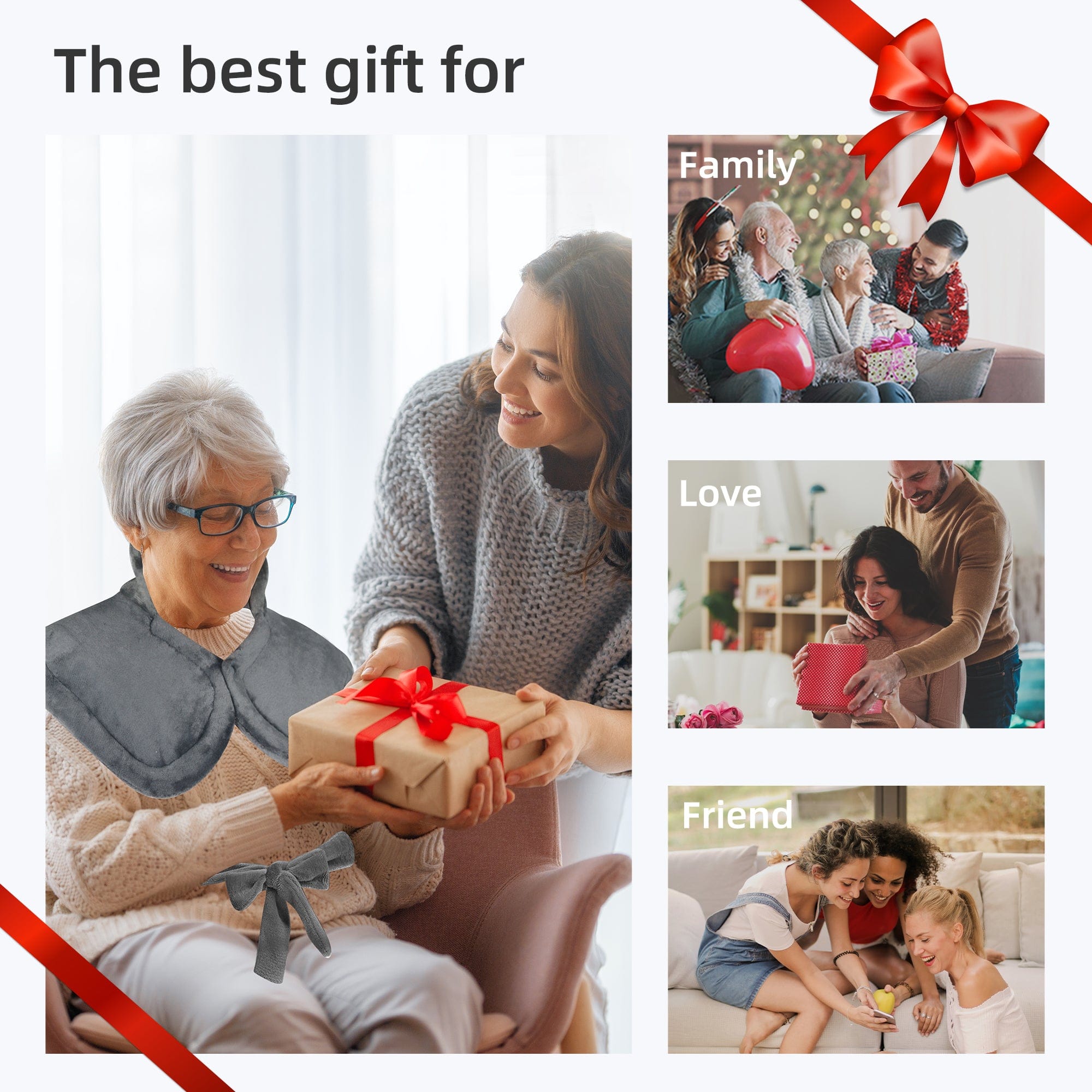 ThermoVest™ | Warmtedeken voor rug, schouders en nek - Lumiza