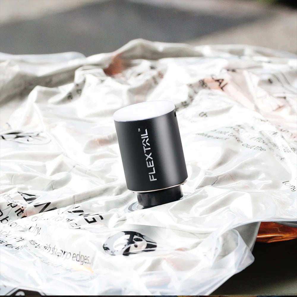 AirGo™ | Opblazen, leegzuigen en verlichten