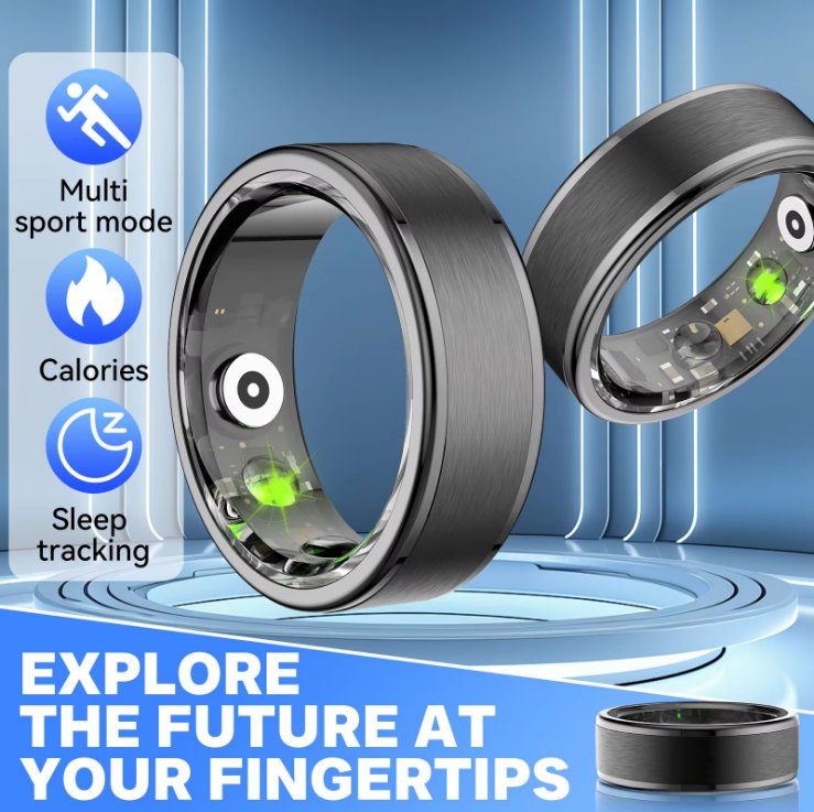 TrackRing™ | Jouw Slimme Gezondheidsmonitor - Lumiza