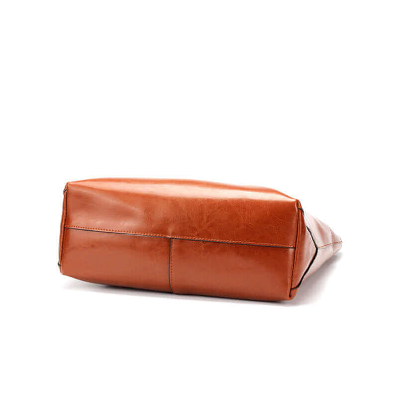 VeronaTote™ | Tijdloze Leren Schoudertas voor Dames - Lumiza