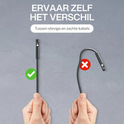 VisioCore™ | Professionele HD - inspectiecamera met 5m precisiekabel - Lumiza