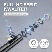 VisioCore™ | Professionele HD - inspectiecamera met 5m precisiekabel - Lumiza