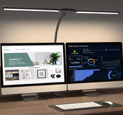 VisionBeam™ | Krachtige LED Bureaulamp met Flexibele Zwanenhals - Lumiza