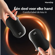 WarmGrip handwarmer met een los deel voor elke hand