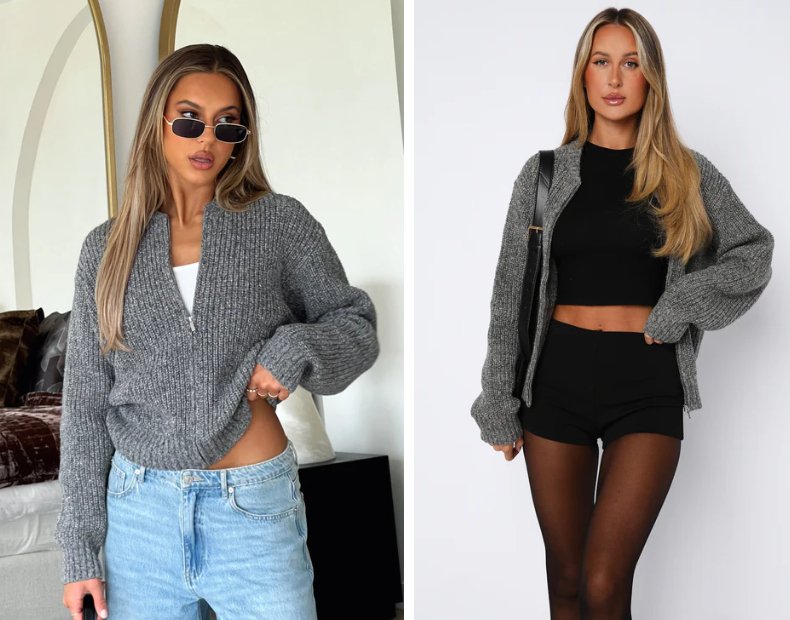 Zoe™ | Tijdloze Chic Bomberjack Voor Een Stijlvol Seizoen - Lumiza